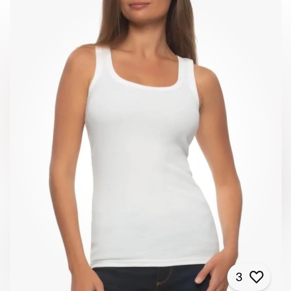 Open box Felina Women's Ribbed Tank, 3-pack - Picture 3 of 8